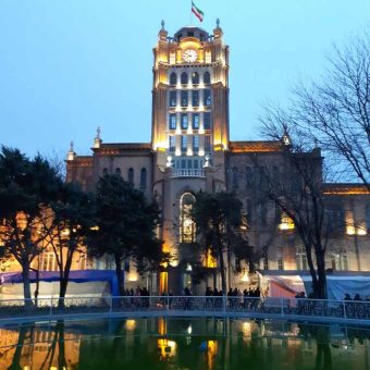 Google Maps میدان ساعت تبریز